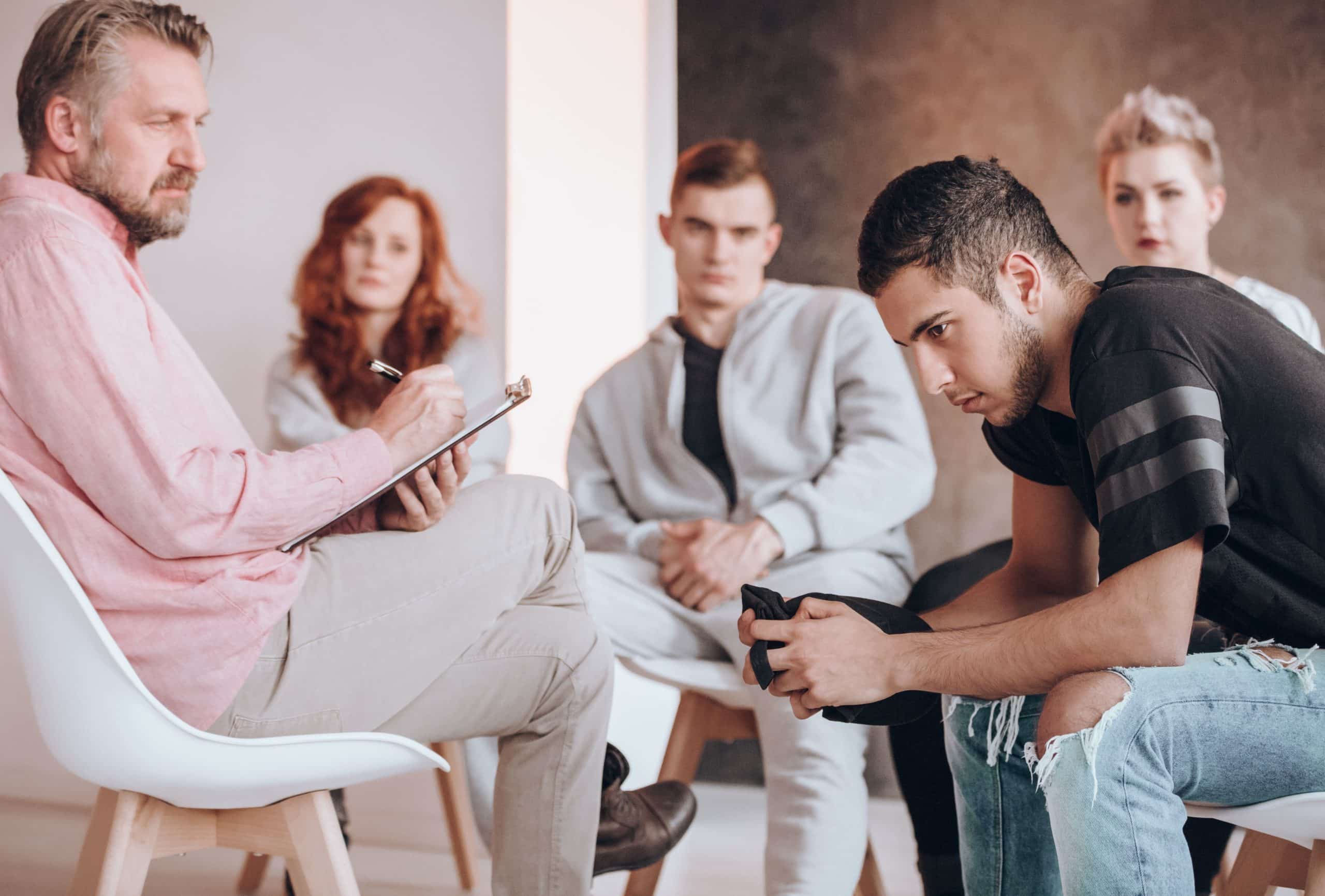 diverse group of people planning - Pre Rehab Addiction Intervention