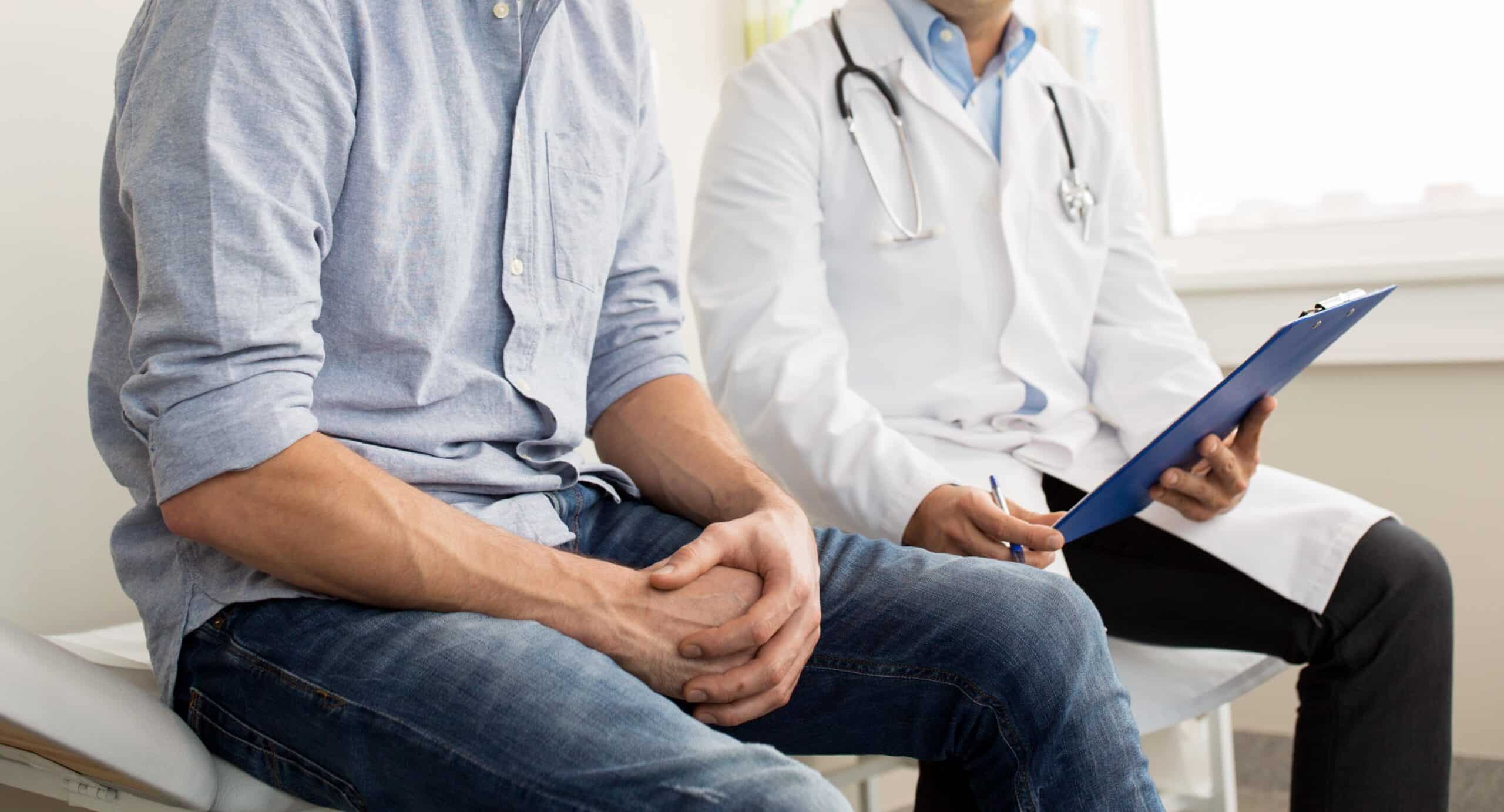 doctor compassionately talking to a patient - Detox from Prescription Drugs