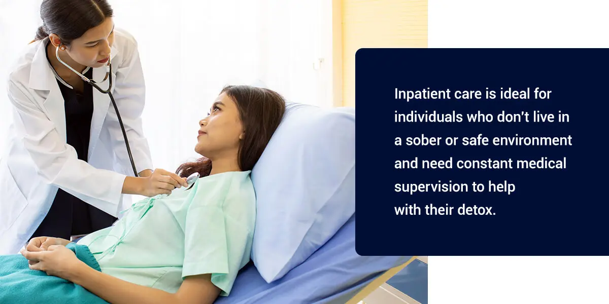 medical staff administering medication - GHB Treatment