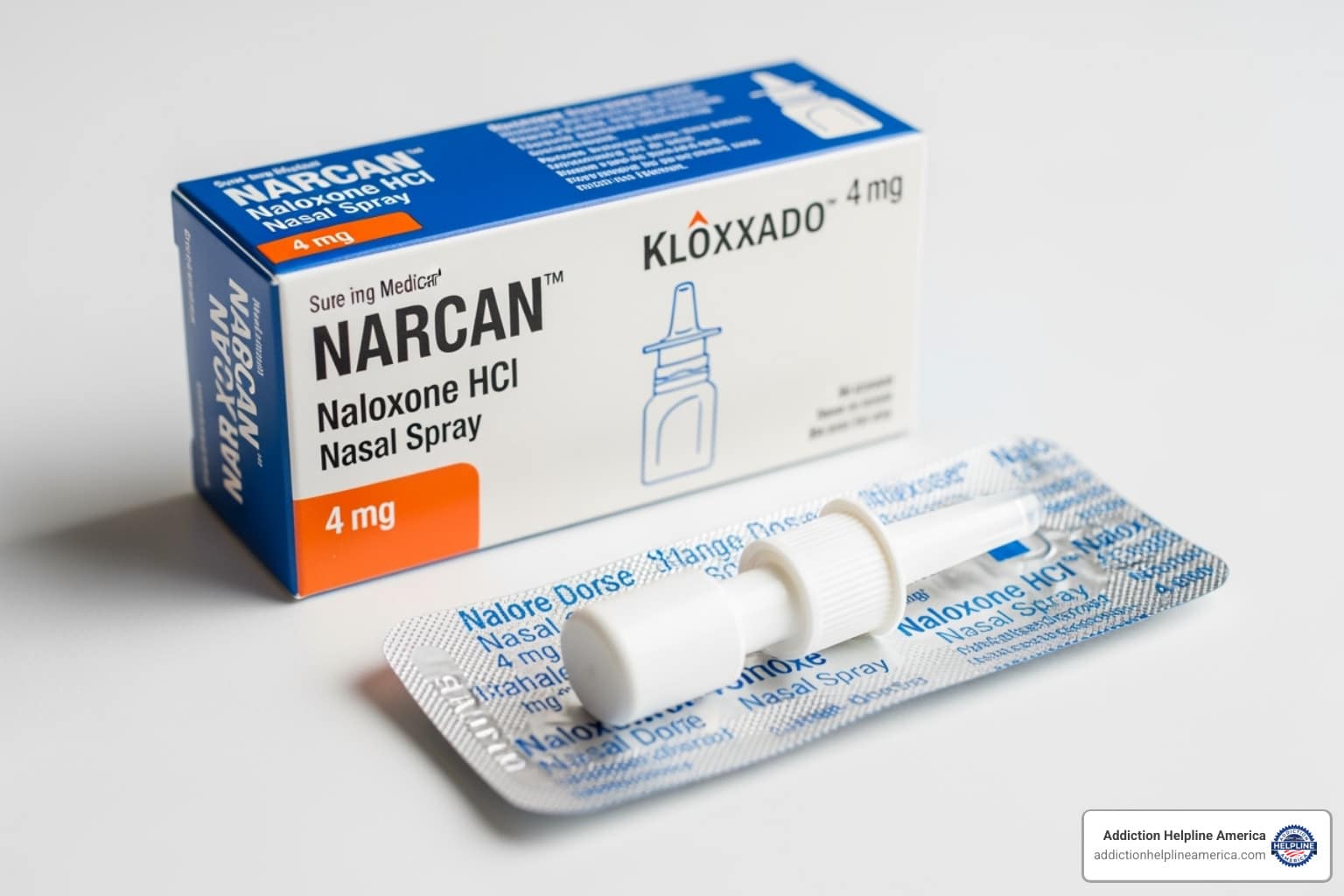 Naloxone nasal spray kit - Addiction Information and Warnings
