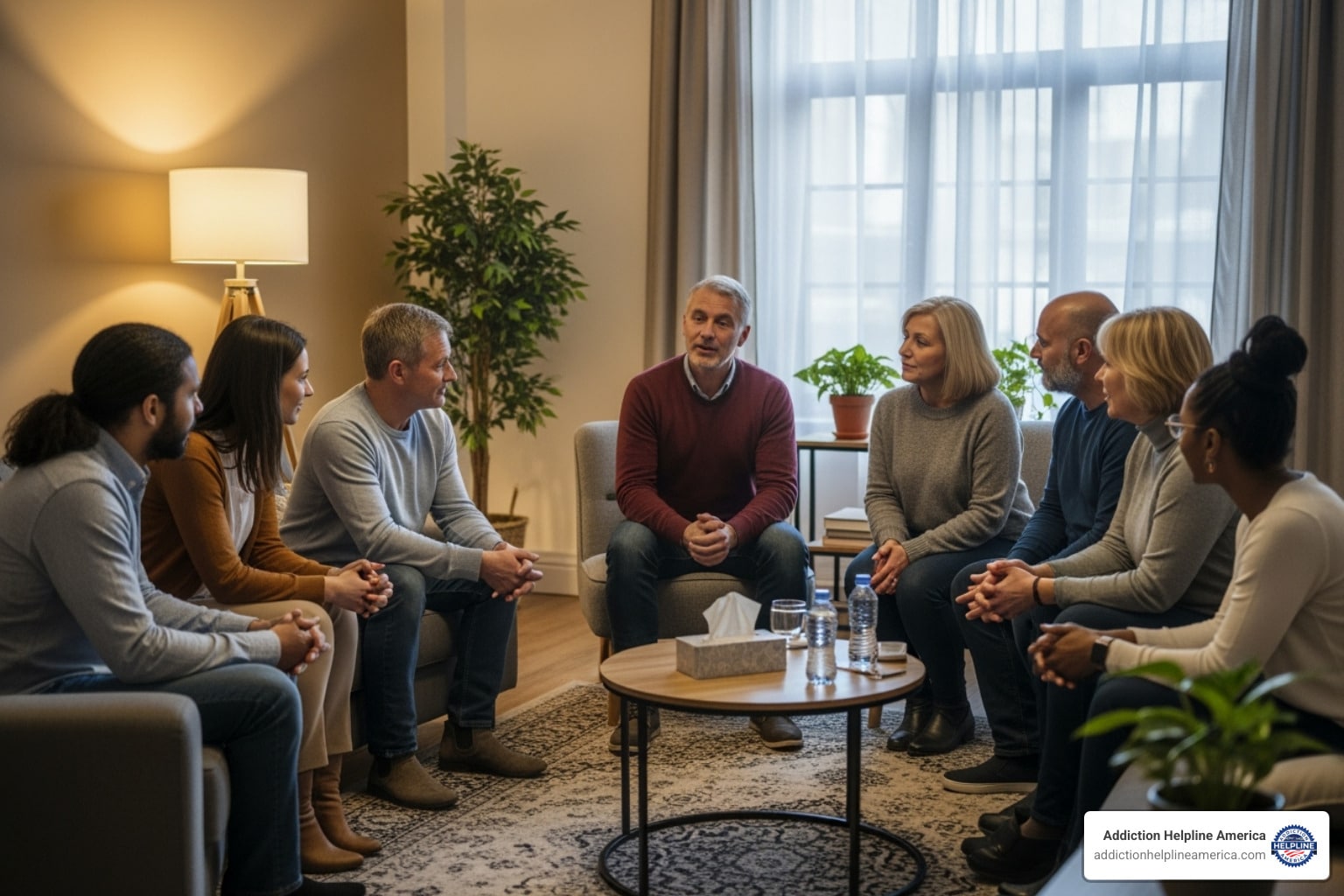 Support group meeting - Valium Addiction Treatment