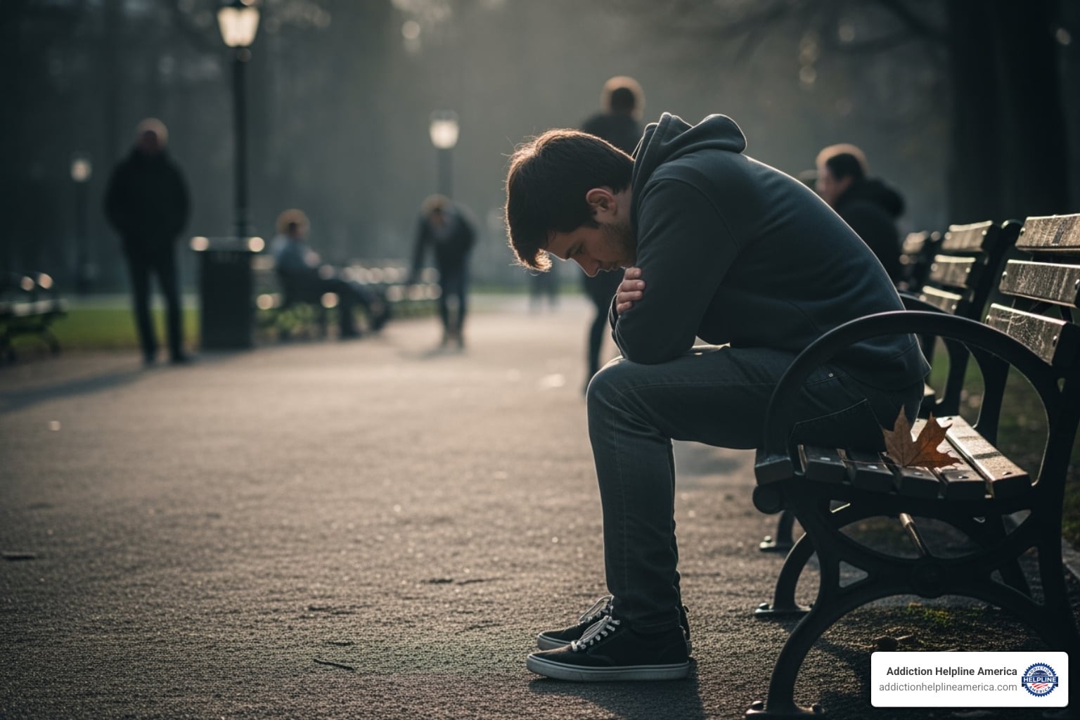 person looking withdrawn and isolated - Pre Rehab Addiction Intervention